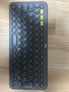 Logitech ワイヤレスキーボード グレー k380