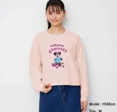 GU✖ディズニーWFC　ロングスリーブT（長袖)　Mサイズ