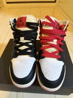 AIR JORDAN 1 MID SE ASW GS レッド 23.5