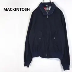 ◇マッキントッシュ【XS】ハリントンジャケット　ブルゾン　アウター　ポッケ　綿