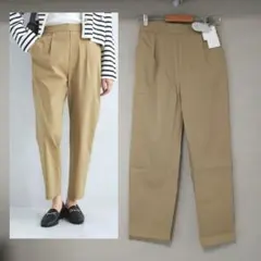 グリーンレーベルリラクシング　オルマイ LI MIX テーパード パンツ