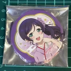 ラブライブ！ μ's 東條希 15周年記念 ラブカ感謝祭 cafe 缶バッジ