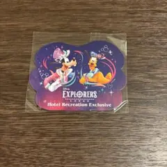 香港迪士尼二十週年磁鐵 高飛與布魯托