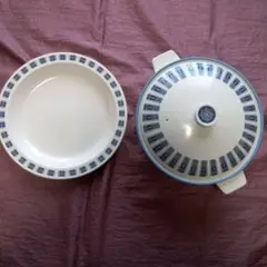 Noritake Progression　両手鍋、２５cm大皿のセットのサムネイル