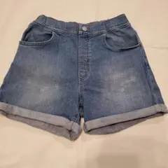 UNIQLO デニム ハーフパンツ 130