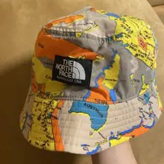 THE NORTH FACE 地図柄ハット