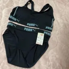 PUMA ブラジャーショーツセット Mサイズ ブラック