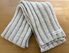 ナチュラルアイボリーマフラー