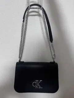 Calvin Klein Jeans ショルダーバッグ チェーン ブラック