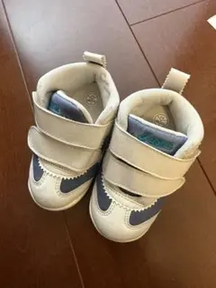 Asics ベビーシューズ ホワイト/ブルー