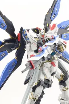 RG ストライクフリーダム　塗装済み　完成品　光の翼　のセット RG 1/144 ストライクフリーダムガンダム用 拡張エフェクト