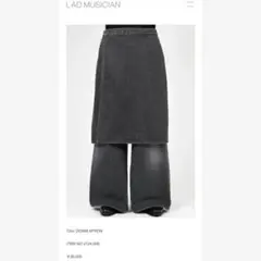 ラッドミュージシャン スカート パンツ レイヤード 巻きエプロン ラッドミュージシャン スカート パンツ レイヤード 巻きエプロン
