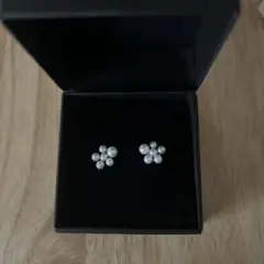 les bonbon ルボンボン K10 フラワー パール ピアスのサムネイル