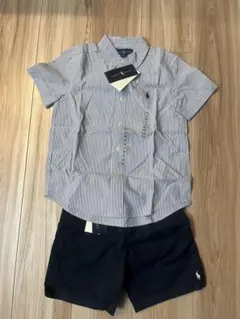 新品未使用品　Ralph Lauren 半袖シャツとショートパンツ セット