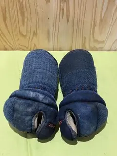剣道 小手 紺色 刺し子 刺繍入り - メルカリ