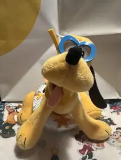 東京ディズニーシー20周年　ぬいぐるみバッジ　プルート
