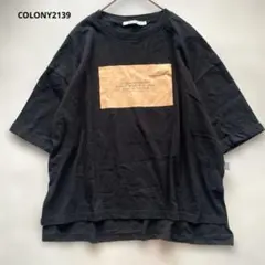 COLONY 2139 ブラック ロゴTシャツ オーバーサイズ