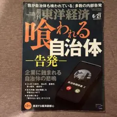 週間　東洋経済　2025.6.21号　喰われる自治体　告発