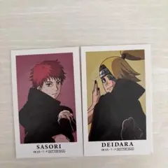 【NARUTO】SASORI、DEIDARA 2枚セット