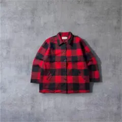 80s USA製 BEMIDJI バッファローチェック シャツジャケット