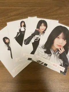 櫻坂46 生写真 コンプ アニラ 白黒衣装 森田ひかる