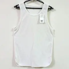 Lサイズ　新品　タグ付き　THE SHOP TK　タンクトップ　白　ノースリーブ
