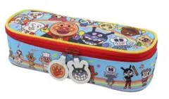 新品tt■【アンパンマン】『みんななかよしペンケース　筆箱、筆入れ、ポーチ