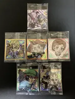 にふぉるめーしょん ジョジョの奇妙な冒険 シールウエハース 6枚まとめ