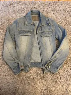 ☆美品☆ミッシュマッシュ　ジップデニムジャケット