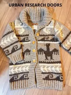 アーバンリサーチ⭐︎Doors ペルー製ウールカウチンセーター