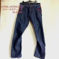 EVERLASTING RID3 エバーラスティング　デニムパンツ XLARGEのサムネイル