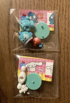 サンリオキャラクターズ　サンリオ　チョコエッグ　ハンギョドン　シナモロール