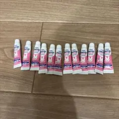 움푹 들어간 곳.체크업 코도모 스트로베리 5g 12개 세트