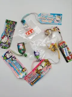 ご当地キティ　ストラップ　5個セット