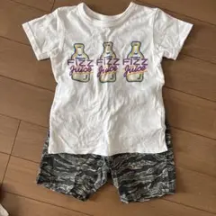 breeze Tシャツ＆迷彩ショートパンツセット