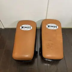 美品　WINDY KP-6 スーパーキックミット　ミット　ムエタイ レザー製 楽天市場】【日本総代理店】WINDY(ウィンディ)KP-6 スーパー