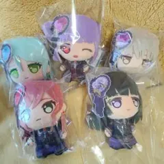 バンドリ Roselia ロゼリア ぷちっしゅ！ ぬいぐるみ 全5種セット