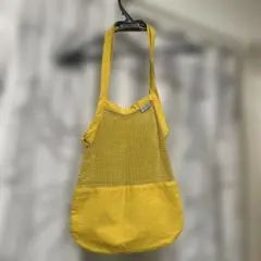 DULTON コットン メッシュ トートバッグ イエローのサムネイル