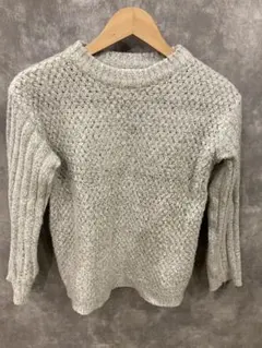 ONWARD リブ編み グレーセーター 長袖