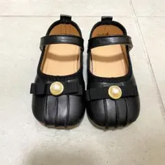 子供靴 女の子 フォーマルシューズ 黒 キッズ