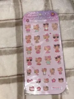 新品　正規品　ミルキーメロウシール　日焼けキティ　カミオジャパン