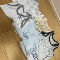 西松屋　キッズ　ノースリーブインナー　7枚セット　110・1枚、120・6枚
