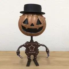 6、ミニロボット　スチームパンク　カボチャ　14cm