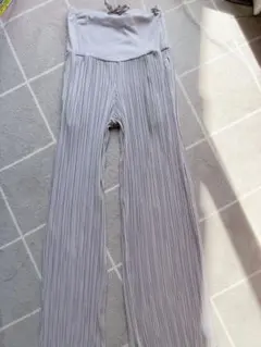 マイレングス　パンツ　妊婦　産前　産後　マタニティ　グレー