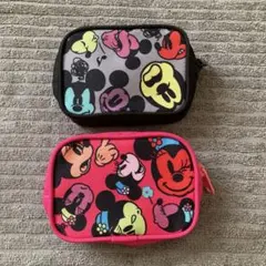 ディズニー　ミッキー　ミニー　ミニポーチ