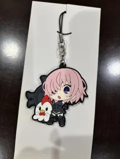 FGO ローソンコラボ　マシュ・キリエライト ストラップ