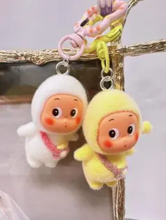 【ハンドメイド新】可愛いデカトゥインクルキーホルダー　2個セット　プレゼント付き