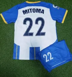 ブライトン 三笘薫 ホーム ユニフォーム サッカー 上下セット Lサイズ