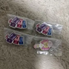 アイカツ！×プリパラ THE MOVIE ピンズコレクション　4個セット