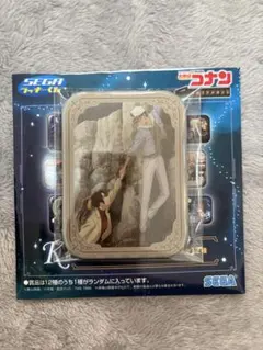 名探偵コナン　服部平次　遠山和葉　ビックスクエア缶バッジ